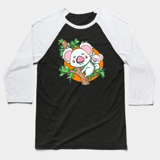 Albino Koala mama and baby Baseball T-Shirt